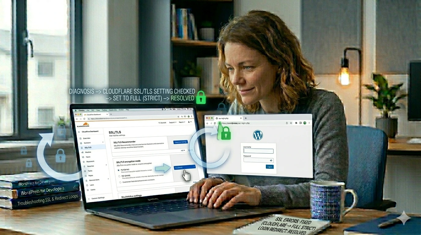 Fix SSL and Cloudflare redirect loop issues