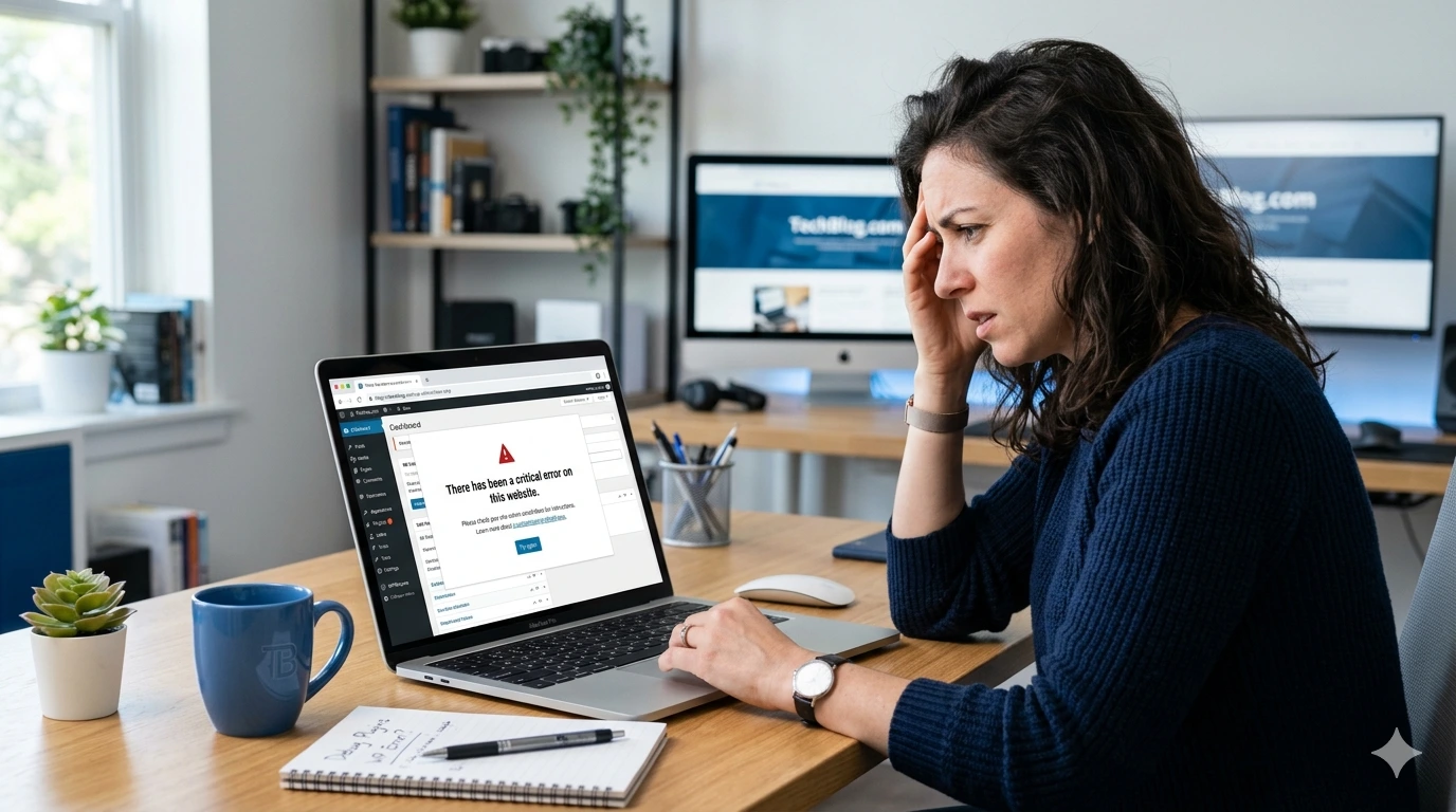 Fix critical error in WordPress