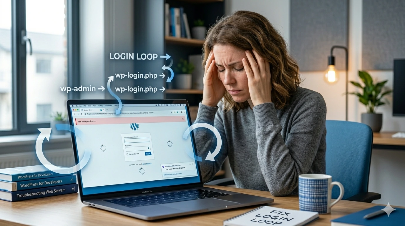 Fix WordPress login redirect loop